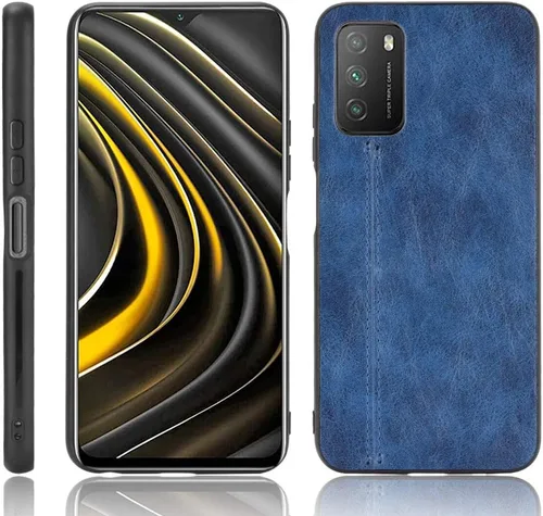 Vista 262 de Funda para Vivo iQOO Z1x 5G, funda para Vivo iQOO Z1x 5G Funda de piel sintética con funda 3 en 1, color azul