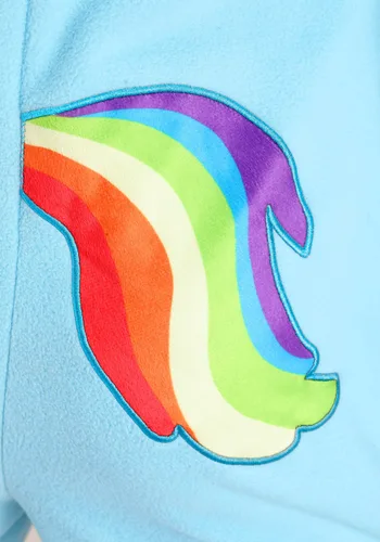 Vista 6 de Disfraz Enterizo de Mujer Rainbow Dash de My Little Pony Multicolor