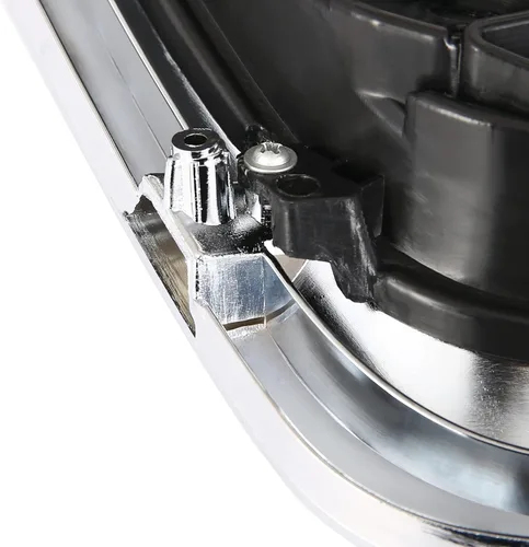 Vista 8 de KARPAL Conjunto de parrilla de parachoques delantero con moldura cromada compatible con Subaru XV Crosstrek 2013-2015