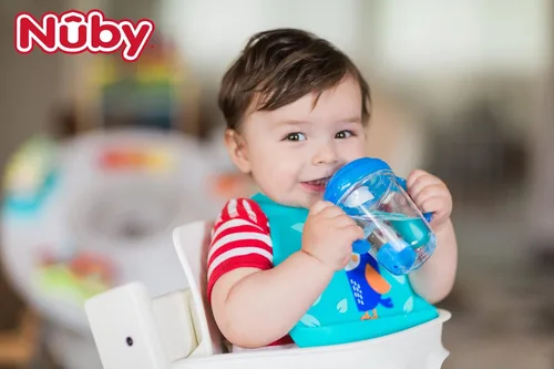 Vista 5 de Nuby Paquete de 10 calcetines para bebés de corte bajo y medio cojín para niños