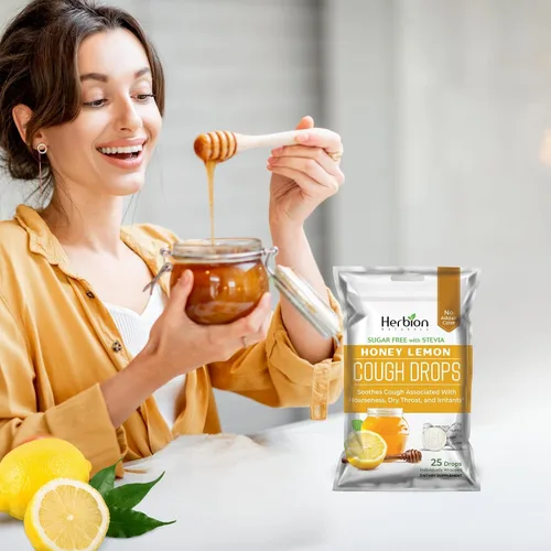 Vista 7 de HERBION Naturals - Gotas para la tos, sin azúcar con stevia, suplemento dietético, alivia la tos, para adultos y niños mayores de 6 años, 125 gotas
