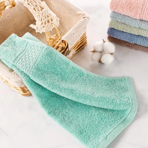 Vista 7 de Toallas para cuerpo y cara, juego de toallas de baño absorbentes a granel, toallas de hotel 100% algodón para baño, toallas duraderas y suaves