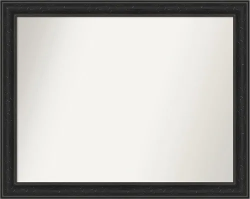 Vista 209 de Amanti Art Espejo personalizado, gran espejo de baño estrecho, espejo de pared o espejo de tocador de baño sobre el fregadero (24 x 24 pulgadas)