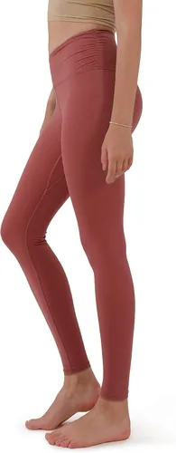 Vista 3 de ODODOS - Leggings de cintura cruzada para mujer diseño con bolsillo interno para yoga deportes gimnasia o entrenamiento pantalones deportivos