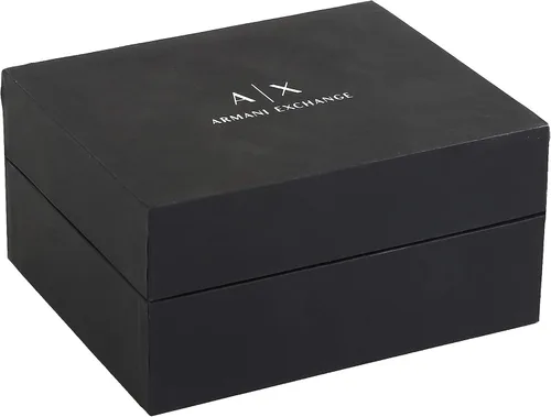 Vista 5 de Armani Exchange Mens Negro Wellworn reloj