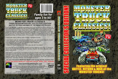 Vista 2 de Monster Trucks Classics the Original Battle, Return and War of the Monster Trucks