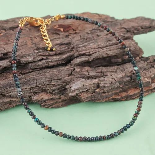 Vista 10 de Gemstone Beads Bracelet Gold 1