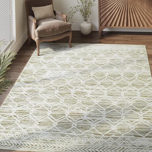 Vista 63 de jinchan - Tapete de pasillo marroquí de 2 x 6 pies con líneas, bohemio, lavable, para cocina, suave, geométrico, de lana sintética, antideslizante