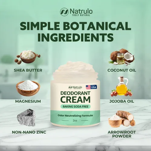 Vista 4 de Crema desodorante – Desodorante natural sin aluminio para todo el cuerpo
