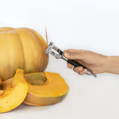 Vista 6 de DEISS PRO Dual – Pelador en juliana y pelador de verduras — Mango cómodo antiderrapante — Herramienta increíble para preparar ensaladas y fideos