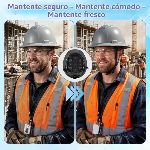 Vista 5 de Forro de absorción de sudor para casco de seguridad Milwau-kee Bolt