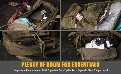Vista 4 de Condor Elite 111094-027 Centurion Duffle Slate