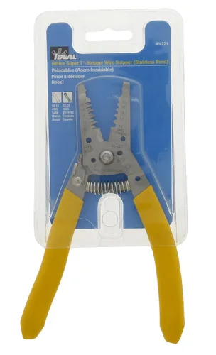 Vista 3 de IDEAL 45-222 Reflex Super T-Stripper Dual NM Pelacables, Acero Inoxidable