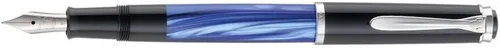 Vista 2 de Pelikan M205 801874 - Pluma estilográfica (punta Mármol), color azul