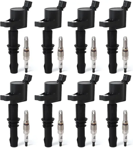 Vista 10 de Paquete de 3 bobinas de encendido DR39 y 6 bujías de iridio compatibles con Buick para Cadillac para Chevrolet para Oldsmobile Pontiac Allure