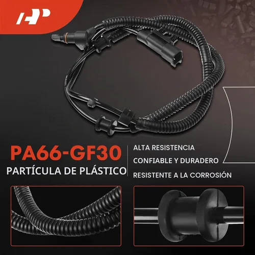 Vista 4 de A-Premium Sensor de velocidad de rueda ABS delantero izquierdo o derecho