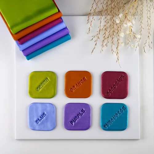 Vista 2 de FIMO - Arcilla para modelar horno de polímero suave, bloques de 2.01 oz, 6 unidades, colores metálicos