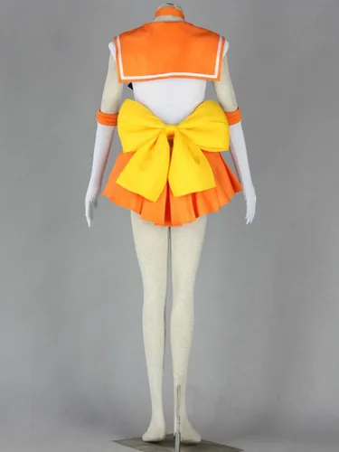 Vista 4 de Minako Aino Venus - Disfraz de cosplay para mujer, uniforme