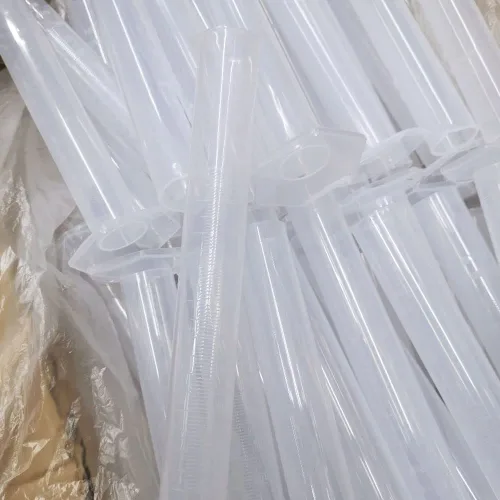 Vista 8 de Juego de cilindros graduados de plástico de 1.7 fl oz, cilindro de medición de polipropileno, cilindros de laboratorio con base hexagonal