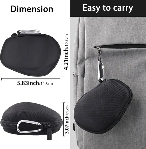 Vista 8 de Funda rígida para mouse Logitech MX Master 3S + teclado MX Keys