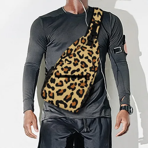 Vista 7 de IMPCOKRU Mochila cruzada para hombres y mujeres, mochila de hombro ligera para deportes casuales, viajes, senderismo., camuflaje