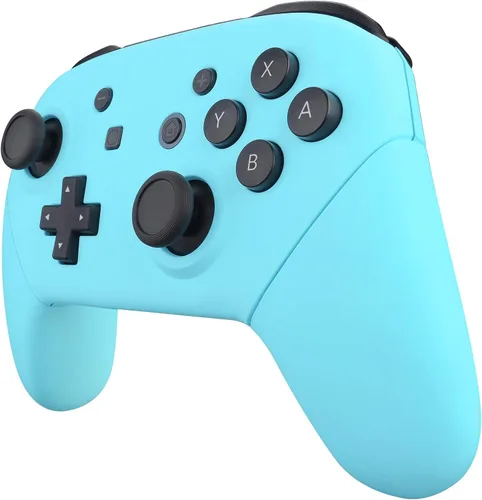 Vista 7 de eXtremeRate - Placa frontal, trasera y asas para controlador NS Switch Pro, carcasa de repuesto para NS Switch Pro, controlador no incluido