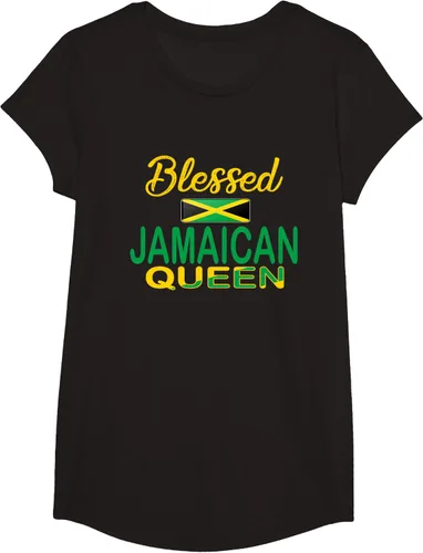 Vista 4 de Blessed Jamaicana Queen Jamaicana para mujer Jamaicana, Negro
