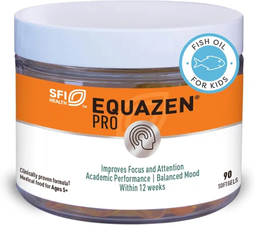 Vista 8 de Equazen Pro SFI Health - Cápsulas blandas de aceite de pescado - Omega 3 y Omega 6 para niños y adolescentes - EPA, GLA y DHA para niños, apoyo al