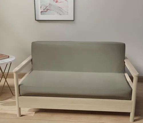 Vista 10 de LANE LINEN Fundas para futón de tamaño completo, fundas elásticas 100% algodón, funda de colchón de tamaño completo para sofá cama de futón, funda