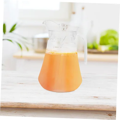 Vista 5 de Jarra de bebidas de 1,5 l, jarra de té helado, jugo de leche, jarra inastillable, refrigerador, uso doméstico
