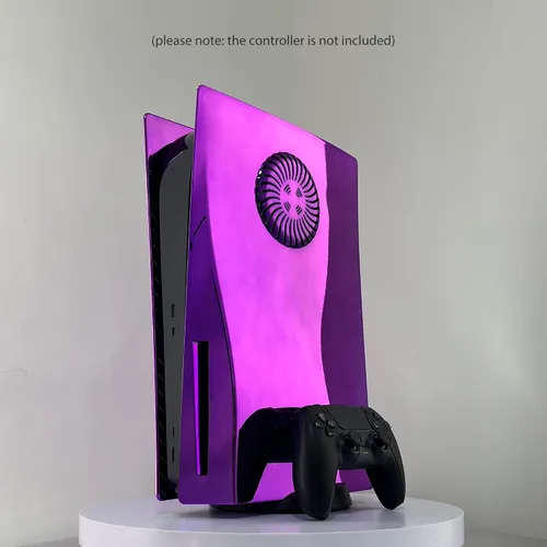Vista 9 de DOBEWINGDELOU - Placa frontal para PS5 con rejillas de ventilación de refrigeración para edición de disco DOBEWINGDELOU PS5, cubierta de consola