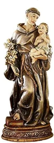 Vista 3 de Avalon Gallery Figurine Bellavista Old World Masters Collection - Estatua de resina, 6 pulgadas, Santa Teresa