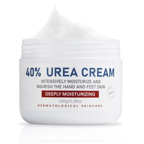 Vista 14 de OUKEYA Crema de Urea 40 Por Ciento, Crema para Manos y Pies para Sequedad y Grietas, Loción de Urea para Pies de Fuerza Máxima (350g)