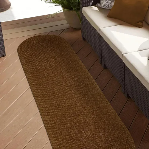 Vista 18 de Superior Alfombra de área para interiores y exteriores, decoración de piso trenzada reversible para sala de estar, cocina, patio, porche delantero