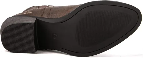 Vista 7 de GLOBALWIN Botas de tobillo para mujer, botas vaqueras del oeste