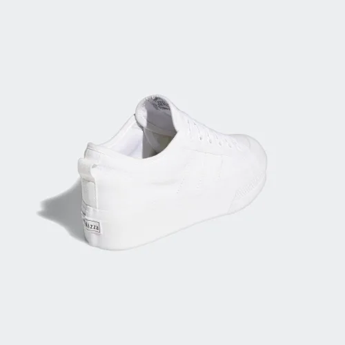 Vista 7 de adidas Zapatillas Nizza Platform para mujer, BlancoBlancoBlanco