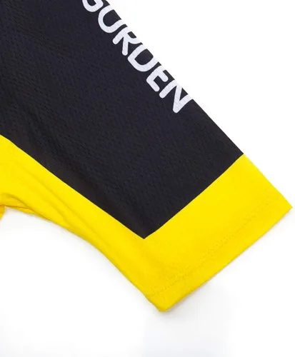 Vista 7 de Camiseta de ciclismo de manga corta para hombre, ropa de bicicleta de montaña, pantalones cortos acolchados 4D, conjunto de camisa de ciclismo