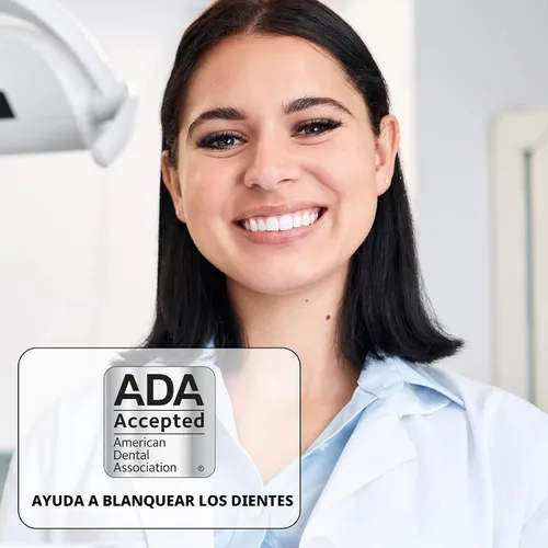 Vista 5 de Crest 3D Whitestrips, Transformación de Sonrisa de 1 Semana, Tiras Blanqueadoras 3D White, Kit de Tiras Blanqueadoras de Dientes, 14 Tratamientos