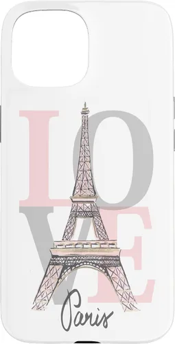 Vista 6 de Funda para iPhone 16 Paris Eiffel Tower - Love Paris Cute Trendy