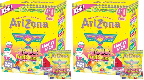 Vista 17 de Bocadillo AriZona gomas de fruta real, masticables