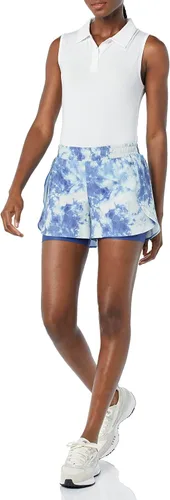 Vista 3 de Tienda Essentials Pantalones cortos de correr de doble capa para mujer