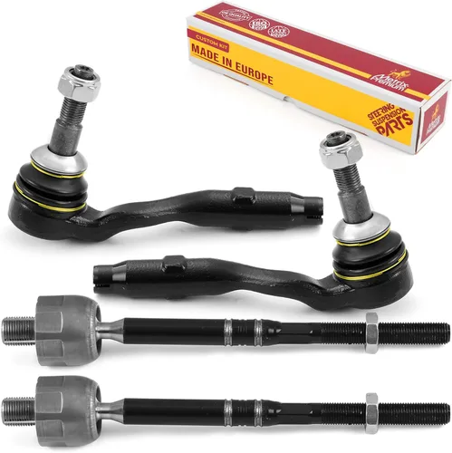 Vista 237 de Metrix Premium Chassis Parts - Kit de 4 piezas de extremos de barra de acoplamiento frontal exterior e interior compatible con Nissan Pathfinder