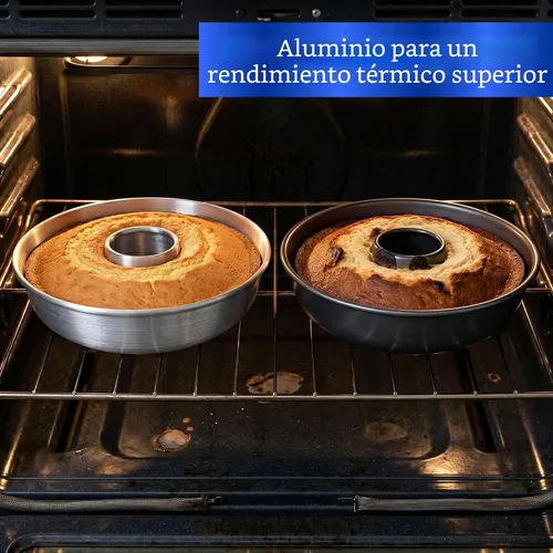 Vista 8 de Molde de aluminio para tartas (11.2 pulgadas) – Molde para Chocoflan y Pasteles