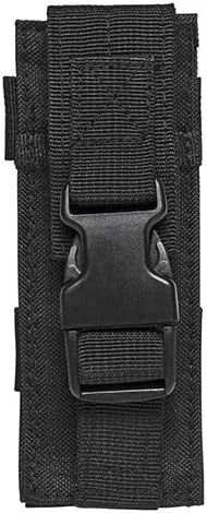 Vista 2 de Estilo Molle táctico negro linterna cinturón funda funda funda para Surefire G2X PRO 6PX EB2 P2X UTG VISM luces tácticas