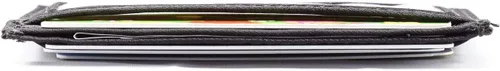 Vista 4 de Big Skinny Mini billetera delgada para tarjetas delgadas, con capacidad para hasta 12 tarjetas