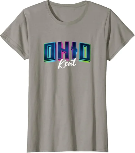 Vista 24 de Kent Ohio - Camiseta de recuerdo de vacaciones