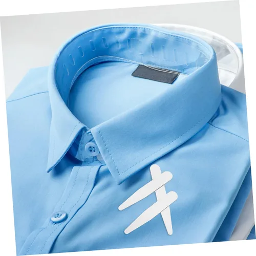 Vista 2 de SHOWERORO 40 piezas de camisas para hombre, bolsa de basura, pantalones, ropa para mujer, camisa para hombre, soportes para camisas para hombres