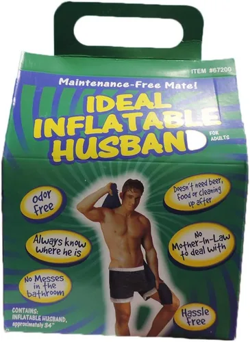 Vista 2 de Ideal marido o novio inflable soplando novedad regalo