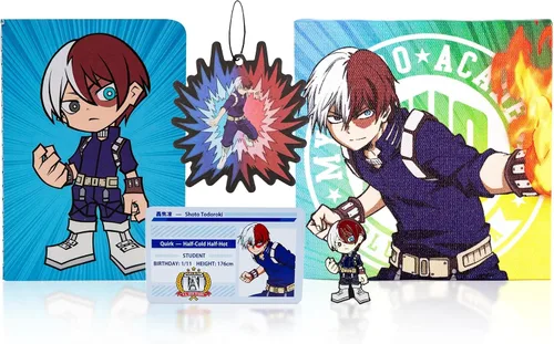 Vista 2 de JUST FUNKY My Hero Academia Looksee Mystery Blind Box, Shoto Todoroki Incluye 5 coleccionables temáticos