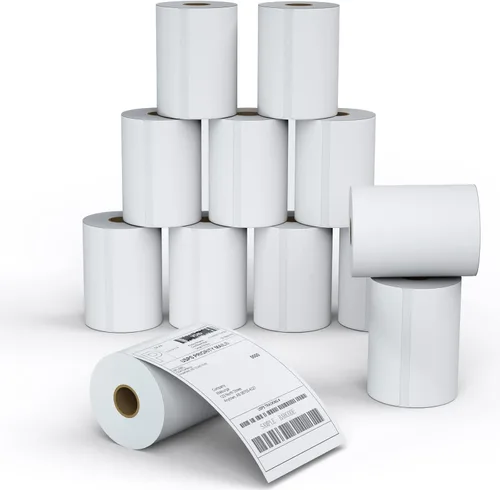 Vista 30 de MFLABEL® 1744907 Etiqueta de envío térmica para 4XL (2 rollos)